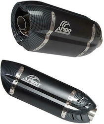 Apido Motorcycle Exhaust End Pipe