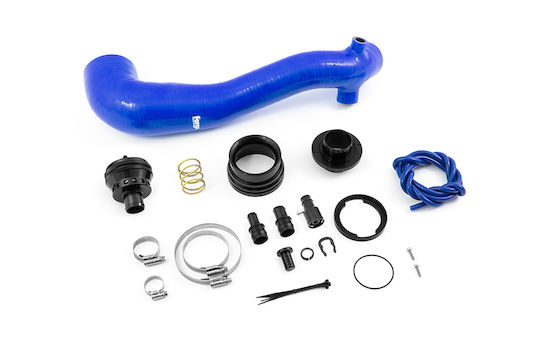Forge Motorsport Car Open Type Blow Off Valve Kit for Audi A3 Seat Leon Skoda Octavia Volkswagen Golf Blue