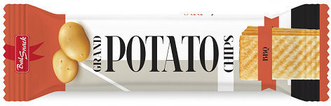 Grand Potato Chips με Γεύση BBQ 60gr