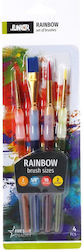 Junior Junior Rainbow Set Kunstpinsel 4 Stück