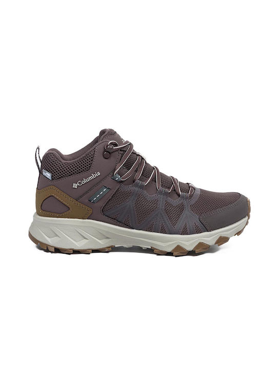Columbia Peakfreak Ii Mid Women's Hiking Waterproof Boots With Gore-Tex Membrane Pink