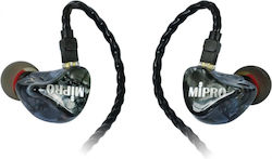 Mipro Ακουστικά Ψείρες In Ear E8P MK2 Μαύρα