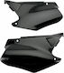 UFO Motorcycle Side Plastic for Honda CR 250 Black 1pcs