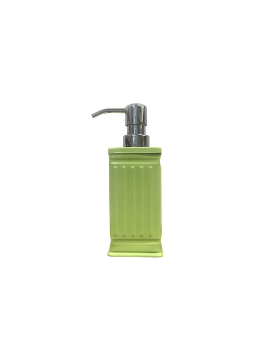 Marva Tabletop Metallic Dispenser Green