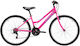 Clermont Magusta 26" 2023 Fuchsia Mountain Bike with Speeds