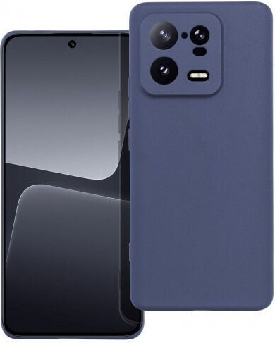 Задна корица Силикон Син (Xiaomi 13 Lite)