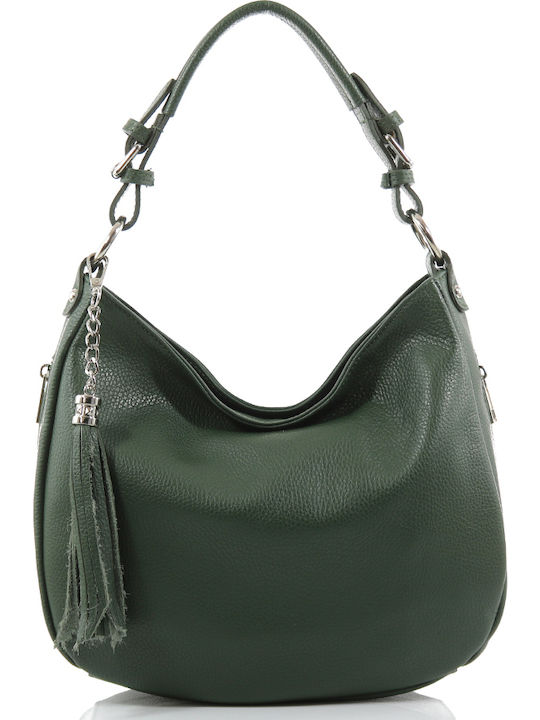 Passaggio Leather Кожена Дамска Чанта През Рамо...