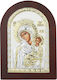 Kiriakos Gofas Heiligenikone Panagia I Paramythia Silber 14x10cm
