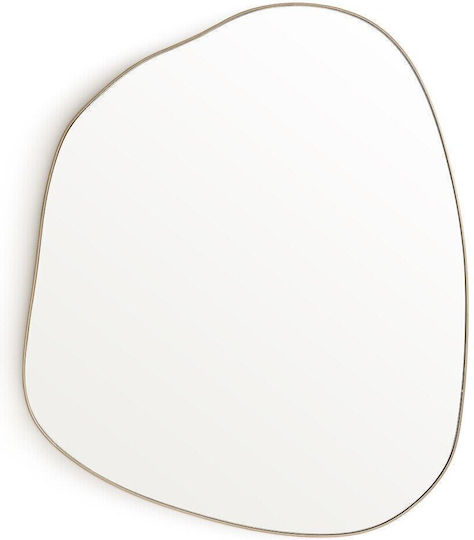 La Redoute Interieurs Wall Mirror with Black Metallic Frame 13x74.5cm 1pcs