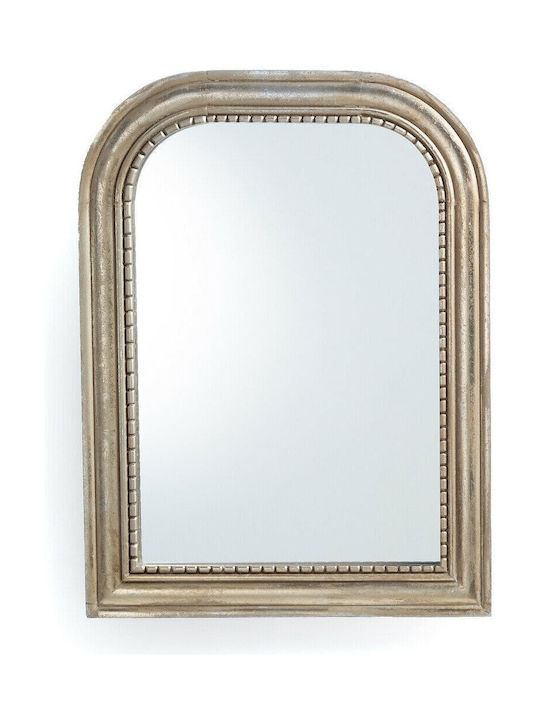 La Redoute Interieurs Wall Mirror with Gold Wooden Frame 60x45cm 1pcs