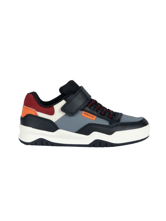 Geox Kinder-Sneaker mit Klettverschluss Schwarz