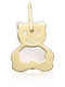 Chrilia Kids Pendant Teddy Bear Made of 14K Gold
