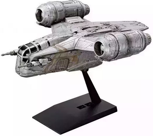 Revell Razor Crest Modellfigur Gray im Maßstab 1:144 mit Kleber und Farben