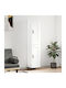 Schrank Boden Weiß 34.5x34x180cm