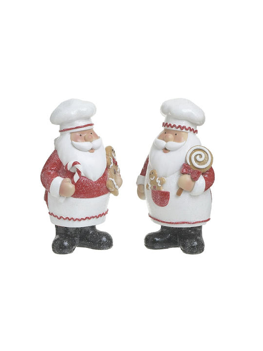 Santa Claus White 18x10x8cm 2pcs