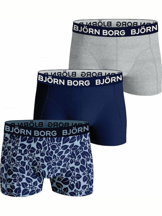 Björn Borg Kids' Set with Boxers Gray 3pcs