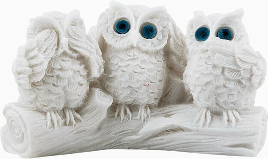 Figurină Decorativă Bufniță Din Piatră 5.5x11x12cm