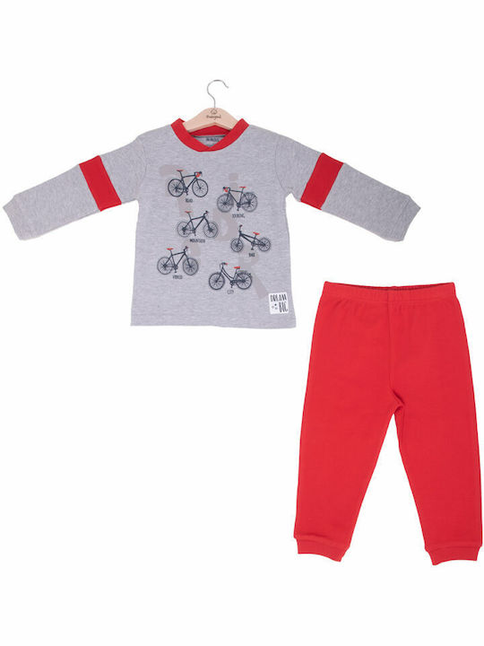 Babybol Kinder-Pyjama Gray