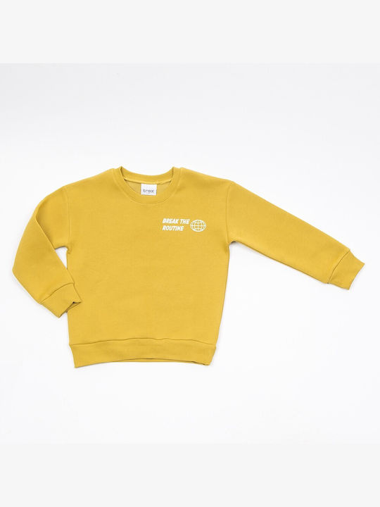 Trax Kinder Sweatshirt Gelb