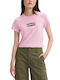 Levi's Damen T-shirt Pink