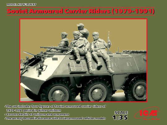 ICM Φιγούρα Μοντελισμού Soviet σε Κλίμακα 1:35