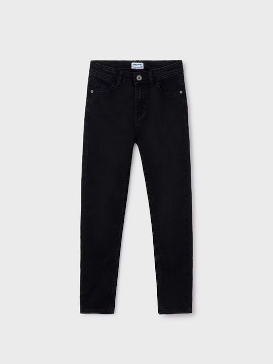 Mayoral Girls Denim Trouser Black