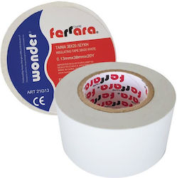 Eurolamp Μονωτική Ταινία 38mm x 20m Λευκή