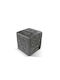 Табуретка Дневна стая Облечено с кадифе Luxury Сив 43x43x42бр