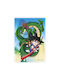 Sd Toys Dragon Ball: Shenron and Goky Ορθογώνιο Μαγνητάκι Πλαστικό 5.4x7.8εκ.
