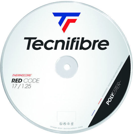 Tecnifibre Χορδή Τένις Κόκκινη 200m, Φ1.25mm