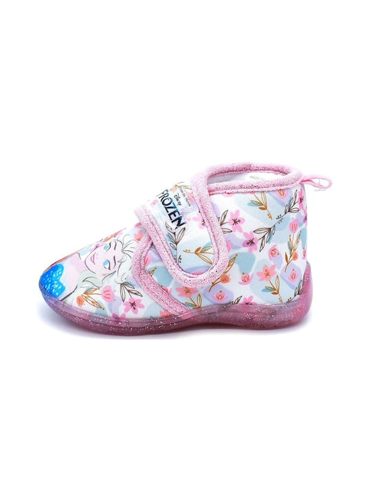 Frozen District Girls Slippers Pink