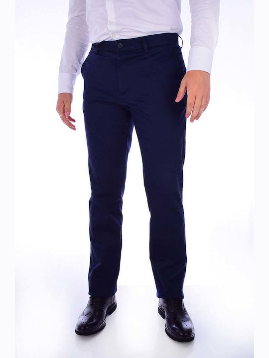 Unipol Παντελόνι Chino Navy Μπλε