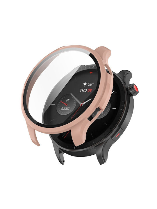 Plastikhülle in Rosa Farbe für Amazfit GTR 4 46mm