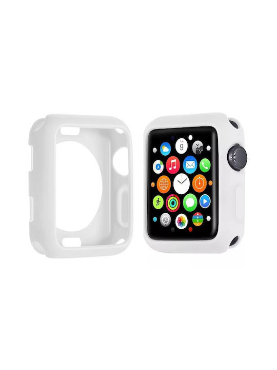 Apple Silicone Case in White color for Huawei Watch 4