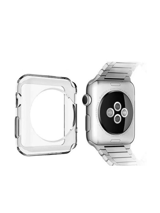 Case Apple Watch 38mm/40mm Силиконов Калъф в Прозрачен цвят за Apple Watch 38мм