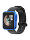 Watch Silikonhülle mit Glas in Blau Farbe für Mi Watch Lite