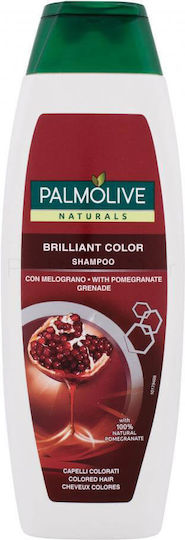 Palmolive Brilliant Colour Σαμπουάν Αναδόμησης/Θρέψης & Ενυδάτωσης για Βαμμένα Μαλλιά 350ml