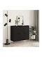 Wooden Buffet Black L90xW34xH80cm