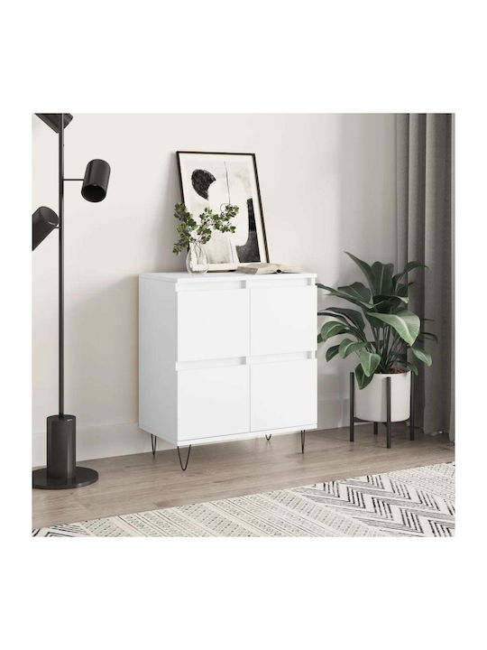 Wooden Buffet White L60xW35xH70cm