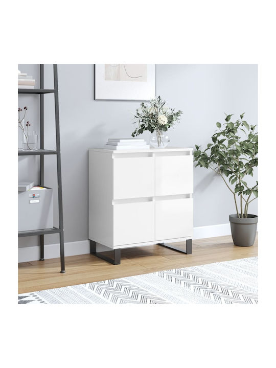 Wooden Buffet White L60xW35xH70cm