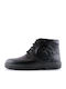 Leather Black Men's Boots