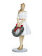 Inart Weihnachtliche Kunststoff Figur Länge 8cm