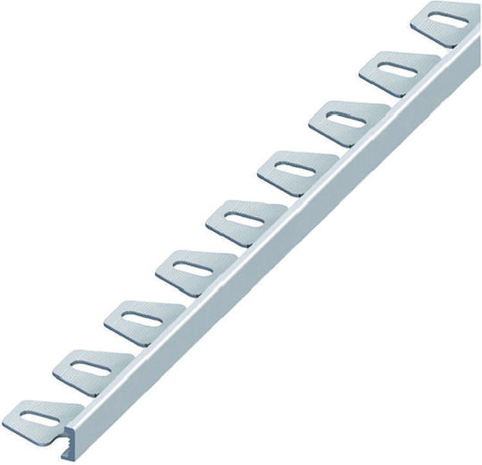 Alfer Aluminium Профил Алуминий за плочки 250x2.1x0.8см.