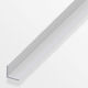 Alfer Aluminium Profil pentru Trepte din Aluminiu Argintiu 200x1x1cm.