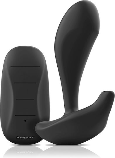 Dream Love Dop Anal cu Funcție Wireless și Vibrație Neagră