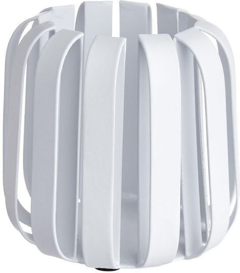 Butlers Metallic Lantern White