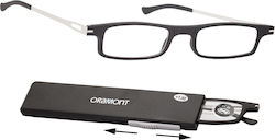 Oramont Ochelari de citit +2.75 de buzunar. în culoarea Negru 1146 Oramont Ochelari de citit +2.75 de buzunar. în culoarea Negru 1146