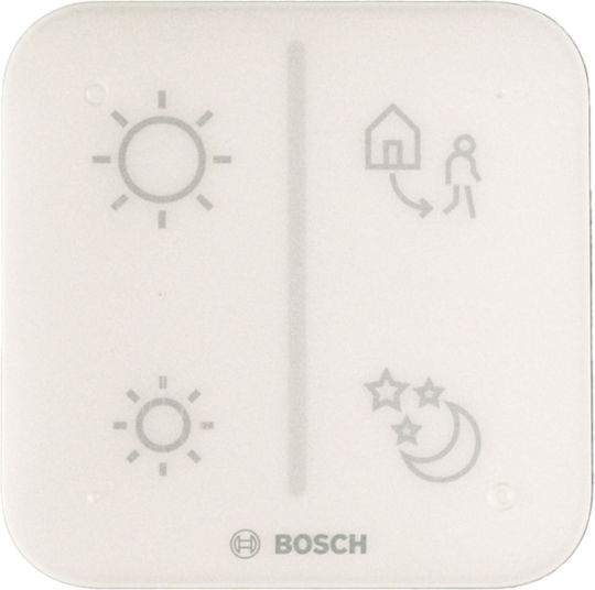 Bosch Vertieft Wandschalter Beleuchtung Einweg ohne Rahmen Weiß