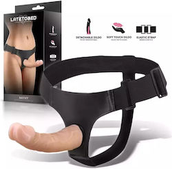 LateToBed Nathy Harness με Dildo στο χρώμα του δέρματος LateToBed Nathy Harness με Dildo στο χρώμα του δέρματος