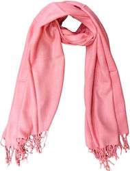 Women's Silk Scarf Pink